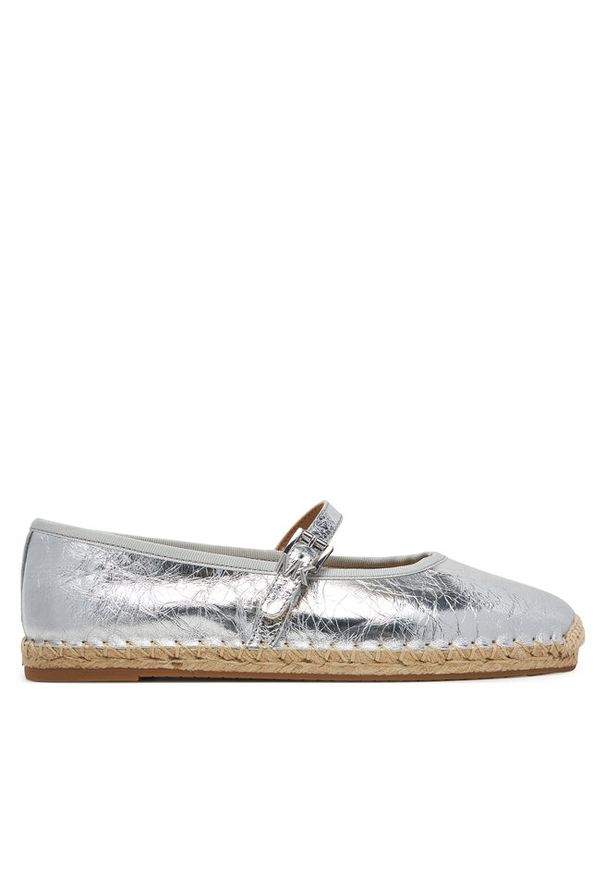 Espadryle MICHAEL Michael Kors. Kolor: srebrny