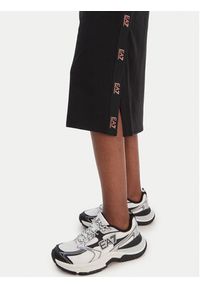 EA7 Emporio Armani Sukienka codzienna 7W001033 AF10373 UC001 Czarny Regular Fit. Okazja: na co dzień. Kolor: czarny. Materiał: bawełna. Typ sukienki: proste. Styl: casual #5