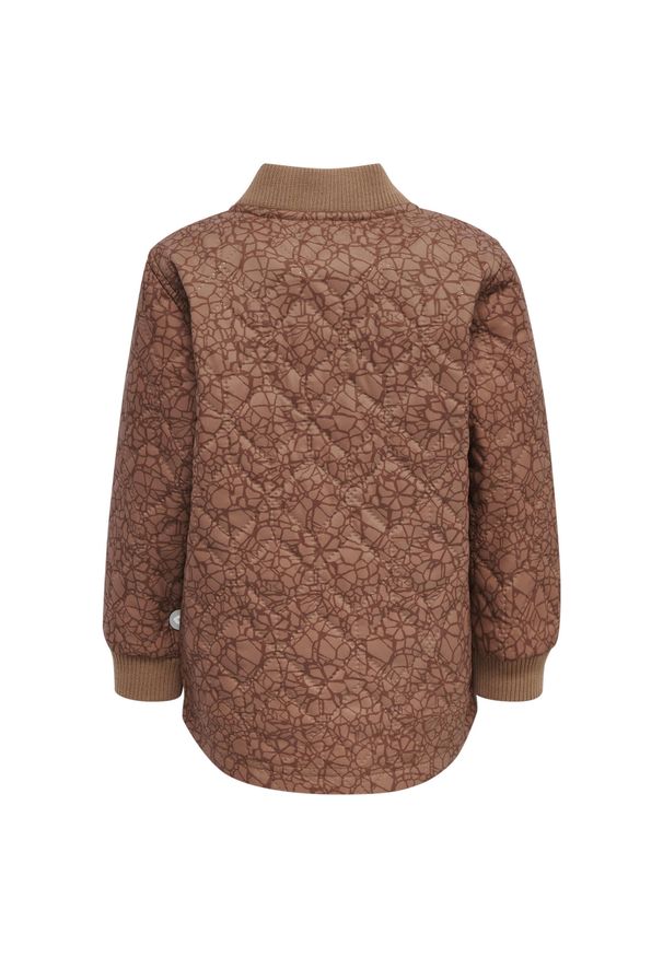 Dres dla chłopca niemowlaka Hummel Sobi Thermoset. Kolor: brązowy. Materiał: dresówka