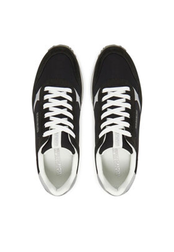 Napapijri Sneakersy Astra Platform NP0A4IQB Czarny. Kolor: czarny. Materiał: materiał. Obcas: na platformie