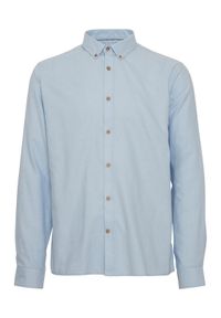 !SOLID - Solid Koszula 21107465 Niebieski Regular Fit. Kolor: niebieski. Materiał: bawełna #1