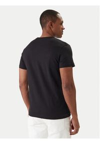 Versace Jeans Couture T-Shirt 80GAHE02 CJ00E Czarny Regular Fit. Kolor: czarny. Materiał: bawełna #4