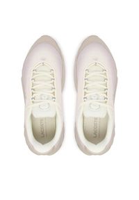 Lacoste Sneakersy Spinor 51SMA0053 Écru. Kolor: kremowy. Materiał: materiał #4