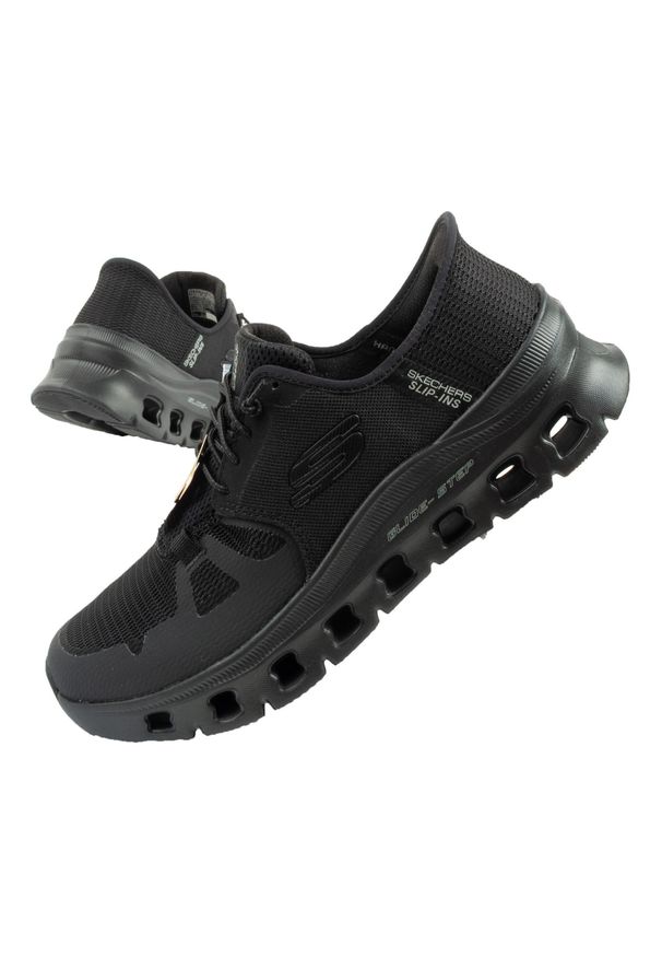 skechers - Buty męskie sneakersy Skechers Glide-Step Pro Slip-Ins. Kolor: czarny