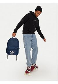 Adidas - adidas Plecak Adicolor Backpk IL1960 Granatowy. Kolor: niebieski. Materiał: materiał #3