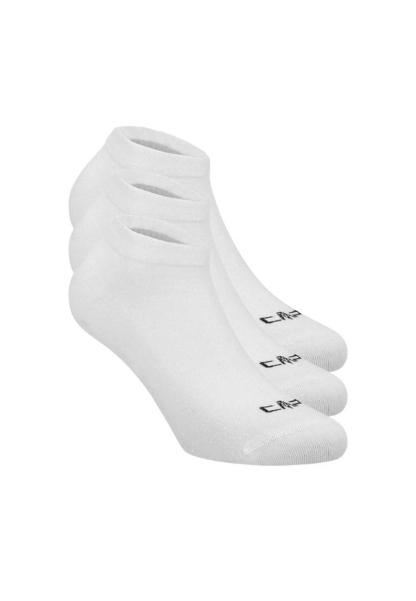 Skarpety CMP Bamboo Invisibile 3pak. Kolor: czarny, biały, wielokolorowy. Sport: fitness