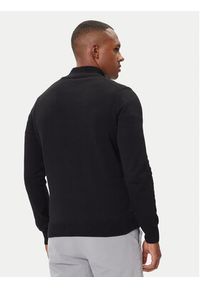Aeronautica Militare Sweter 252MA1578UL00506 Czarny Regular Fit. Kolor: czarny. Materiał: bawełna #3