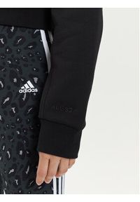 Adidas - adidas Bluza ALL SZN Fleece IW1225 Czarny Regular Fit. Kolor: czarny. Materiał: syntetyk, bawełna #6