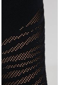 DKNY - Dkny Legginsy DP1P2283 damskie kolor czarny gładkie. Stan: podwyższony. Kolor: czarny. Materiał: materiał. Wzór: gładki #2