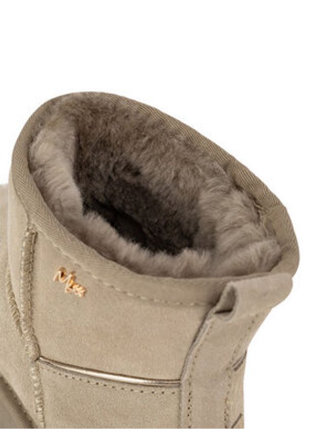 MEXX Śniegowce MICH2003943W Beżowy. Kolor: beżowy. Materiał: skóra, zamsz