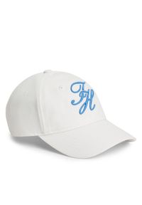 TOMMY HILFIGER - Tommy Hilfiger Czapka z daszkiem Logo Embroidery Baseball Cap AW0AW18338 Biały. Kolor: biały. Materiał: bawełna #1