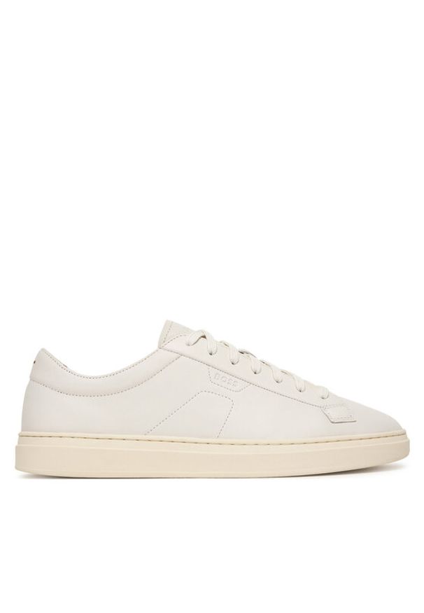 BOSS Sneakersy Kieran 50557866 Biały. Kolor: biały. Materiał: skóra