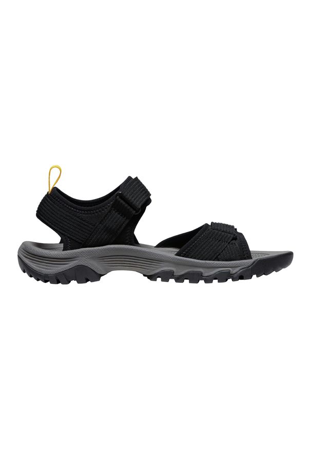 keen - Sandały trekkingowe męskie KEEN Targhee III Open Toe H2. Nosek buta: otwarty. Kolor: czarny. Sport: turystyka piesza