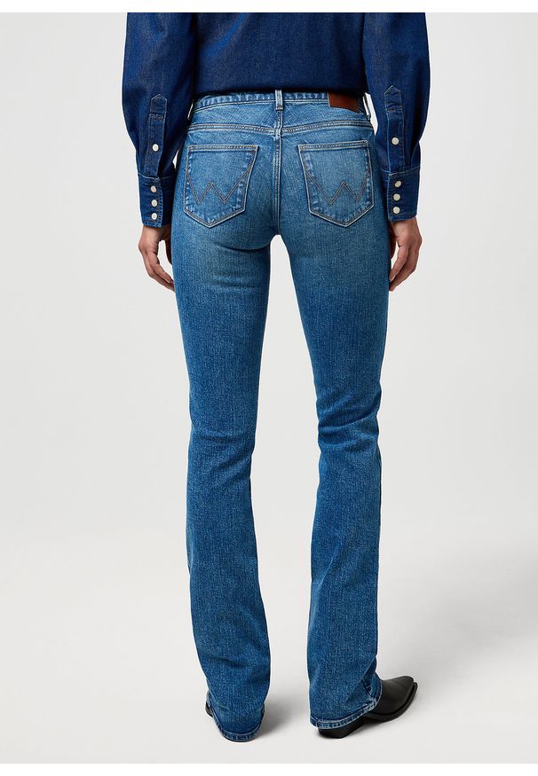 Wrangler - DAMSKIE SPODNIE WRANGLER BOOTCUT RUSTLER WASH 112373180
