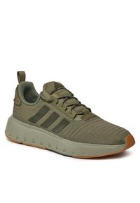 Adidas - adidas Sneakersy Swift Run ID3012 Khaki. Kolor: brązowy. Materiał: materiał. Sport: bieganie #4