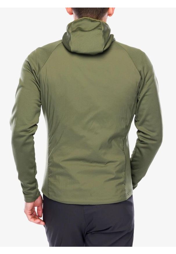 Bluza z kapturem męska Montane Sirocco Lite Hoodie. Typ kołnierza: kaptur. Kolor: zielony