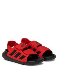 Adidas - adidas Sandały Altaswim 2.0 JI3061 Czerwony. Kolor: czerwony