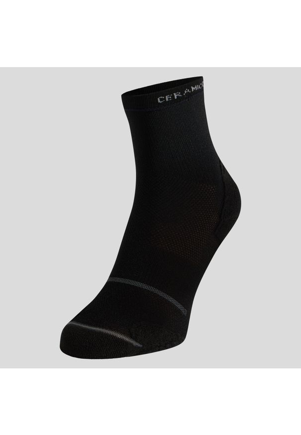 Skarpety Odlo CERAMICOOL REFLECTIVE. Kolor: wielokolorowy, brązowy, zielony. Sport: bieganie