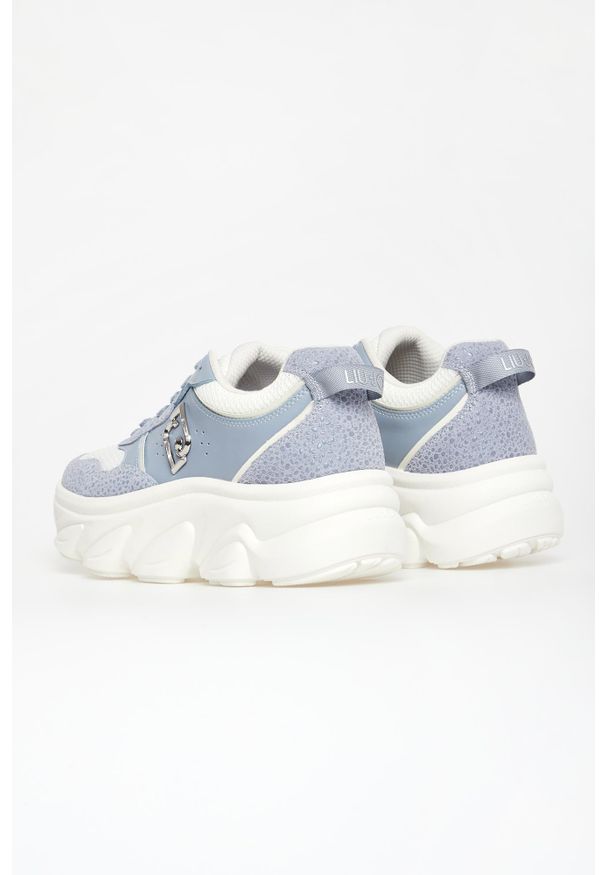 Liu Jo - Sneakersy damskie skórzane LIU JO. Materiał: skóra