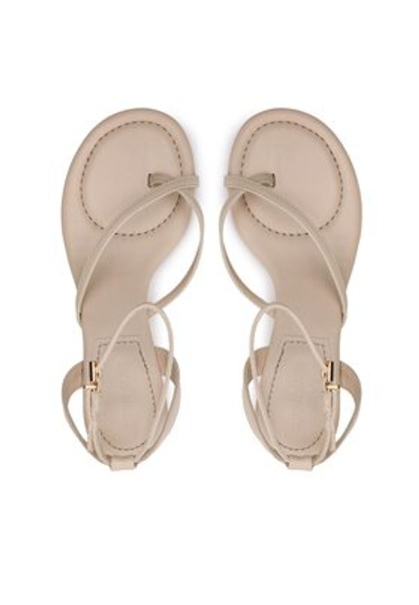 Jenny Fairy Sandały Ophelia WYL3410-1 Beżowy. Kolor: beżowy. Materiał: skóra