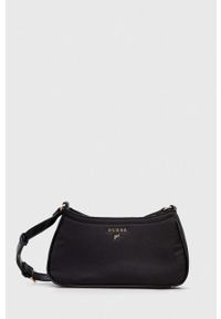 Guess torebka Girl kolor czarny. Kolor: czarny. Rodzaj torebki: na ramię