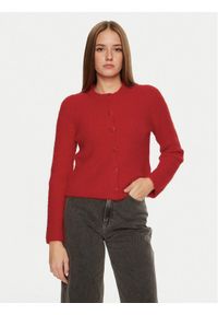 Vero Moda Kardigan Awsome 10320724 Czerwony Standard Fit. Kolor: czerwony. Materiał: syntetyk #1