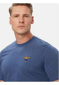 Aeronautica Militare T-Shirt 262TS1580UJ00372 Niebieski Regular Fit. Kolor: niebieski. Materiał: bawełna #3