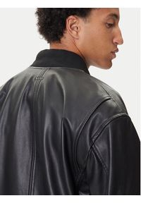 BOSS Kurtka skórzana Jobrice 50547545 Czarny Regular Fit. Kolor: czarny. Materiał: skóra #5
