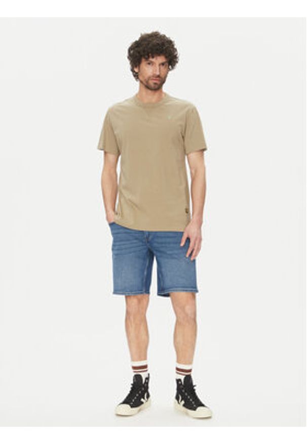 Only & Sons Szorty jeansowe Weft 22034527 Niebieski Regular Fit. Kolor: niebieski. Materiał: syntetyk