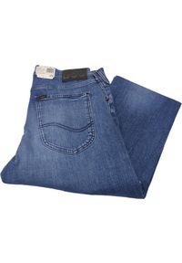 Lee - LEE TRENTON MĘSKIE SPODNIE JEANSOWE JEANSY DZWONY MID STONE L709ONSA 112324010