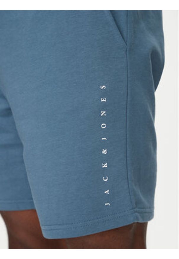 Jack & Jones Szorty sportowe Gordon 12248831 Niebieski Regular Fit. Kolor: niebieski. Materiał: syntetyk, bawełna. Styl: sportowy