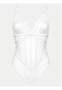 Hunkemöller Body Ditte 204782 Biały. Kolor: biały. Materiał: syntetyk #6