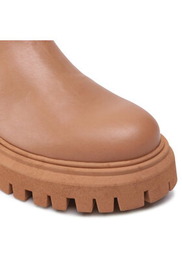 Badura Sztyblety RST-LONDRA-2 Brązowy. Kolor: brązowy. Materiał: skóra