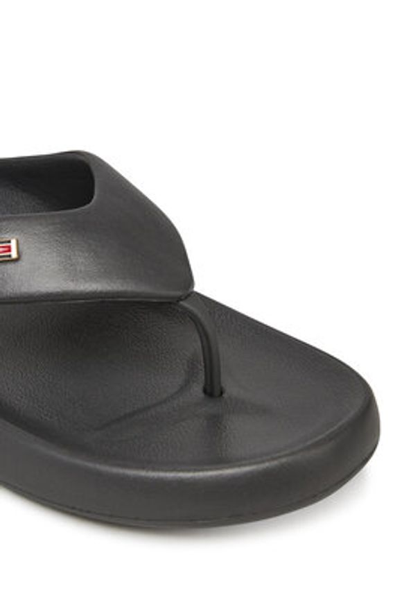 TOMMY HILFIGER - Tommy Hilfiger Japonki Th Comfort Beach Sandal FW0FW08522 Szary. Kolor: szary. Materiał: syntetyk