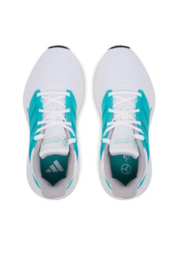 Adidas - adidas Sneakersy Mercedes - AMG Petronas Formula One Team Ultimashow 2.0 JR1086 Biały. Kolor: biały. Materiał: materiał