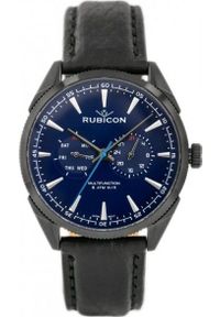 Zegarek Rubicon ZEGAREK MĘSKI RUBICON RNCD69 - MULTIDATA (zr081b) #1