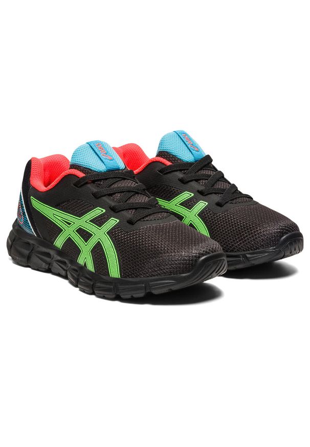 Sneakersy dla dzieci Asics Gel-Quantum Lyte II PS. Okazja: na co dzień. Kolor: czarny, wielokolorowy, zielony
