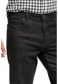 Wrangler - WRANGLER TEXAS MĘSKIE SPODNIE JEANSOWE JEANSY BLACK STROKE W121T490U #8