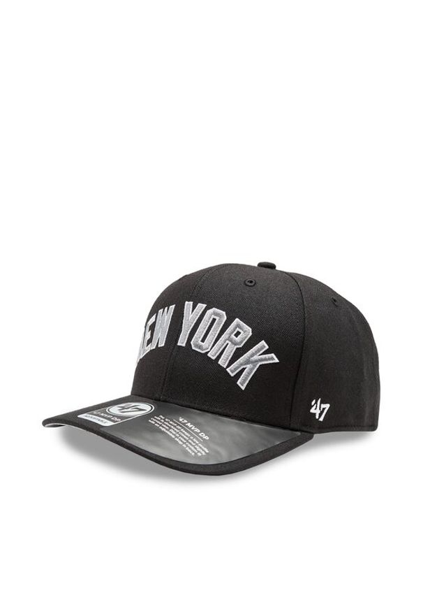 47 Brand Czapka z daszkiem MLB New York Yankees Replica Script 47 MVP DP B-REPSP17WBP-BKB Czarny. Kolor: czarny. Materiał: materiał