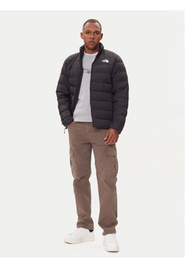 The North Face Kurtka puchowa Aconcaqua NF0A84HZ Czarny Regular Fit. Kolor: czarny. Materiał: syntetyk