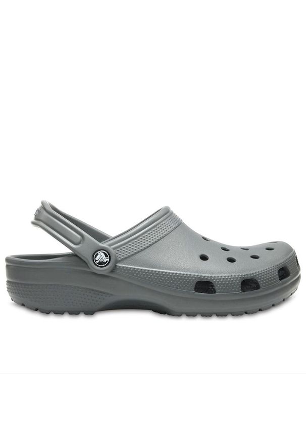 Klapki unisex Crocs Classic Clog 10001-0DA - szare. Kolor: szary. Materiał: materiał. Sezon: lato