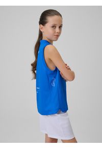 4f - 4F Koszulka meczowa replika wyjazdowa z sezonu 2025/26 dziecięca 4F x Enea AZS AJP Gorzów Wielkopolski - niebieska 158/164 (12-14 lat). Kolor: niebieski. Materiał: dzianina. Wzór: nadruk. Sezon: lato #1