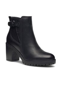 Clara Barson Botki MAGNA HL221125 Czarny. Kolor: czarny. Materiał: skóra #7