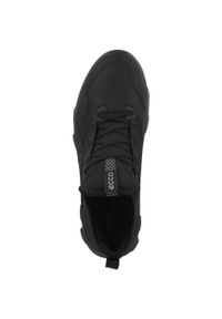 ecco - Buty do chodzenia męskie Ecco MX. Zapięcie: sznurówki. Kolor: czarny. Materiał: materiał, syntetyk. Szerokość cholewki: normalna. Sport: turystyka piesza