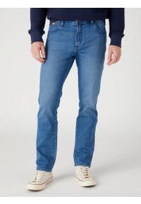 Wrangler - WRANGLER TEXAS SLIM SPODNIE MĘSKIE EASY DAYS W12SHN42M