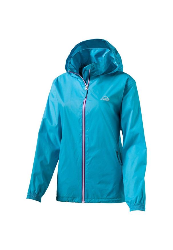 Jack Wolfskin - Kurtka turystyczna dla dzieci Jack Wolfskin Rainy Days. Typ kołnierza: kaptur. Kolor: niebieski. Materiał: poliamid. Styl: sportowy. Sport: turystyka piesza