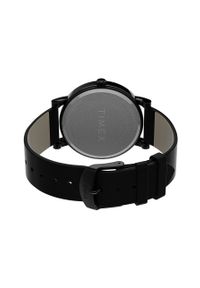 Timex zegarek T2N794 Essential Originals. Kolor: czarny. Materiał: materiał, skóra