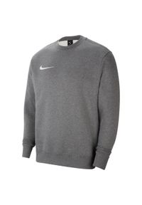 Bluza sportowa chłopięca Nike JR Park 20 Crew Fleece. Kolor: wielokolorowy, szary, biały. Styl: sportowy