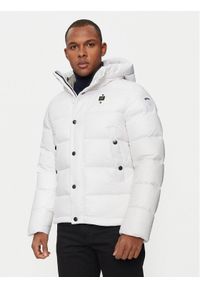 Blauer Kurtka puchowa 24WBLUC03028 Biały Regular Fit. Kolor: biały. Materiał: syntetyk #1