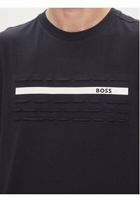 BOSS - Boss T-Shirt 50513010 Granatowy Regular Fit. Kolor: niebieski. Materiał: bawełna